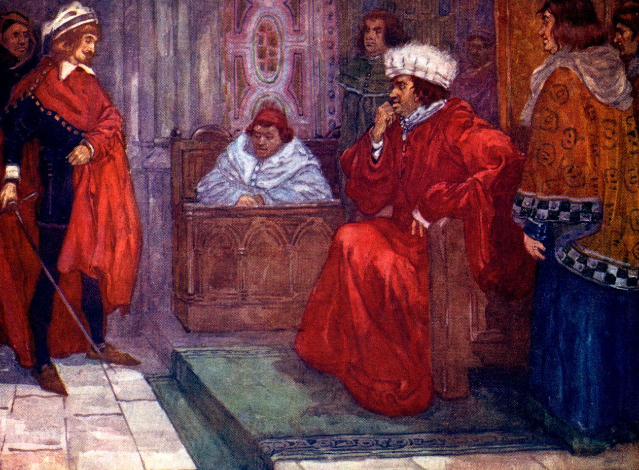 Ich schicke dich ins Gefängnis, sagte Richter Gascoigne, 14. Jahrhundert, 1905 von A. S. Forrest