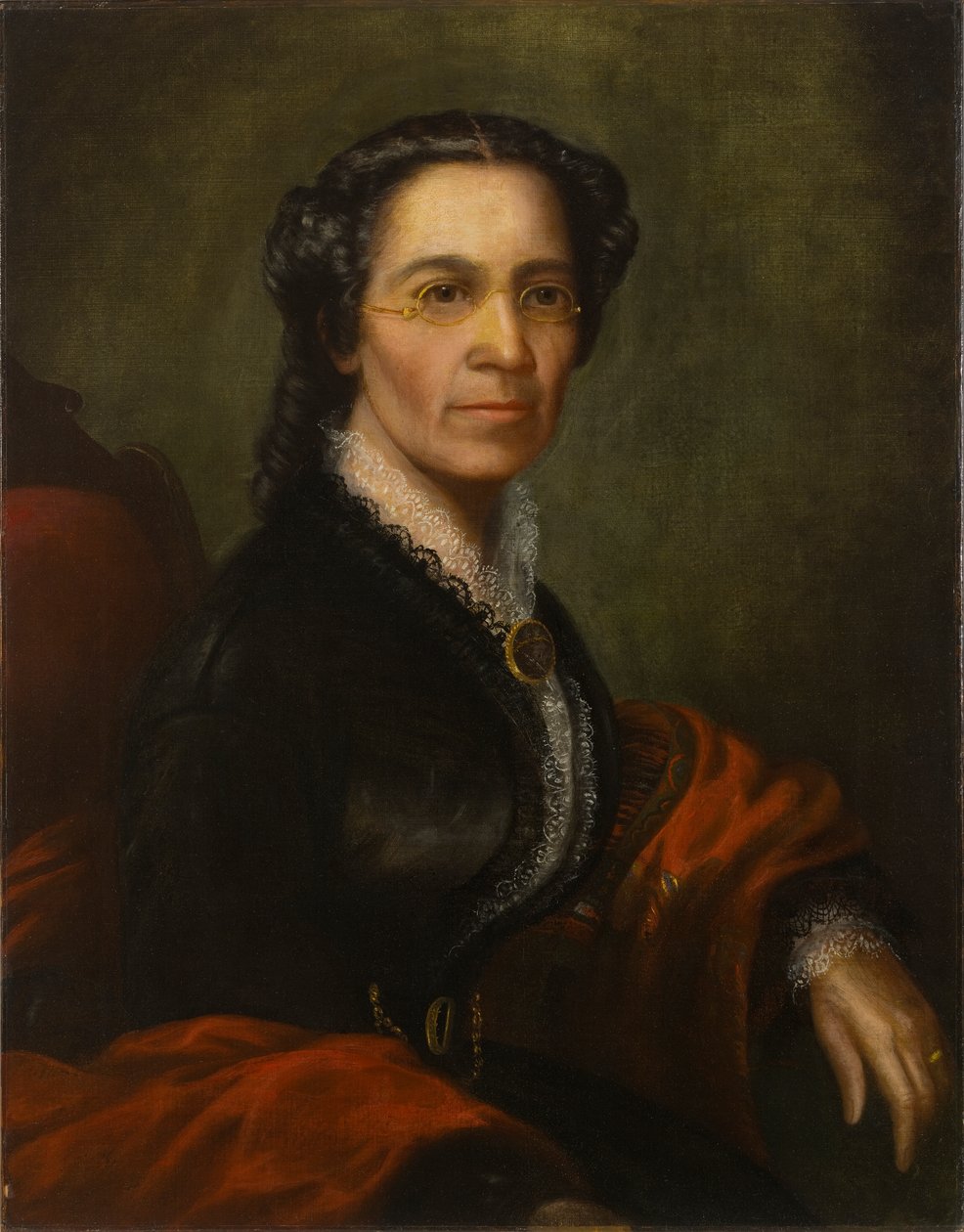 Porträt von Mrs. John Jones, ca. 1865 von Aaron E. Darling