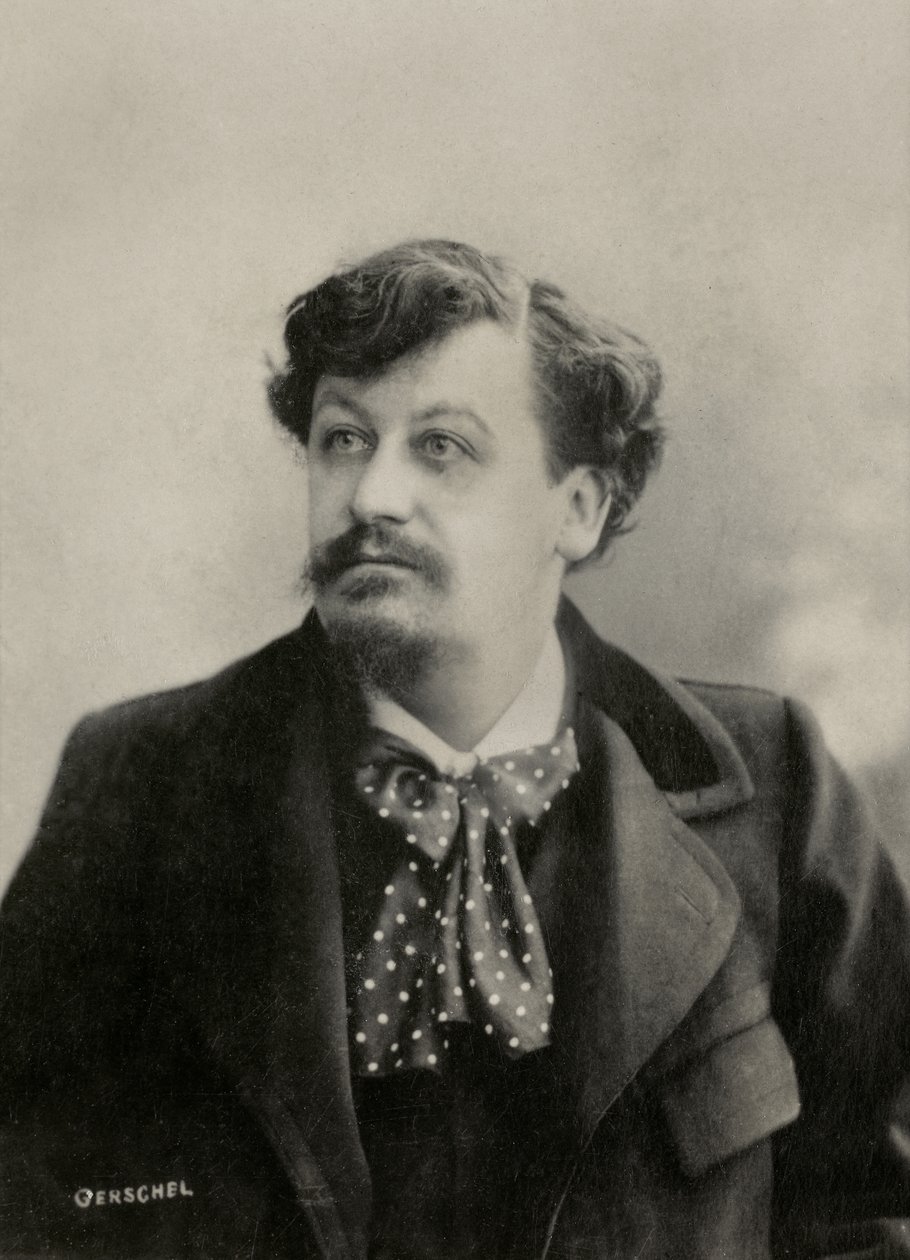 Porträt des Schriftstellers Louis Marsolleau von Aaron Gerschel
