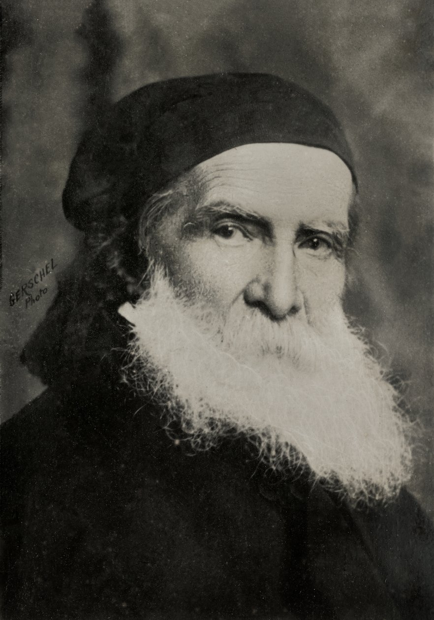 Porträt des französischen Malers Auguste Antoine Ernest Hebert von Aaron Gerschel