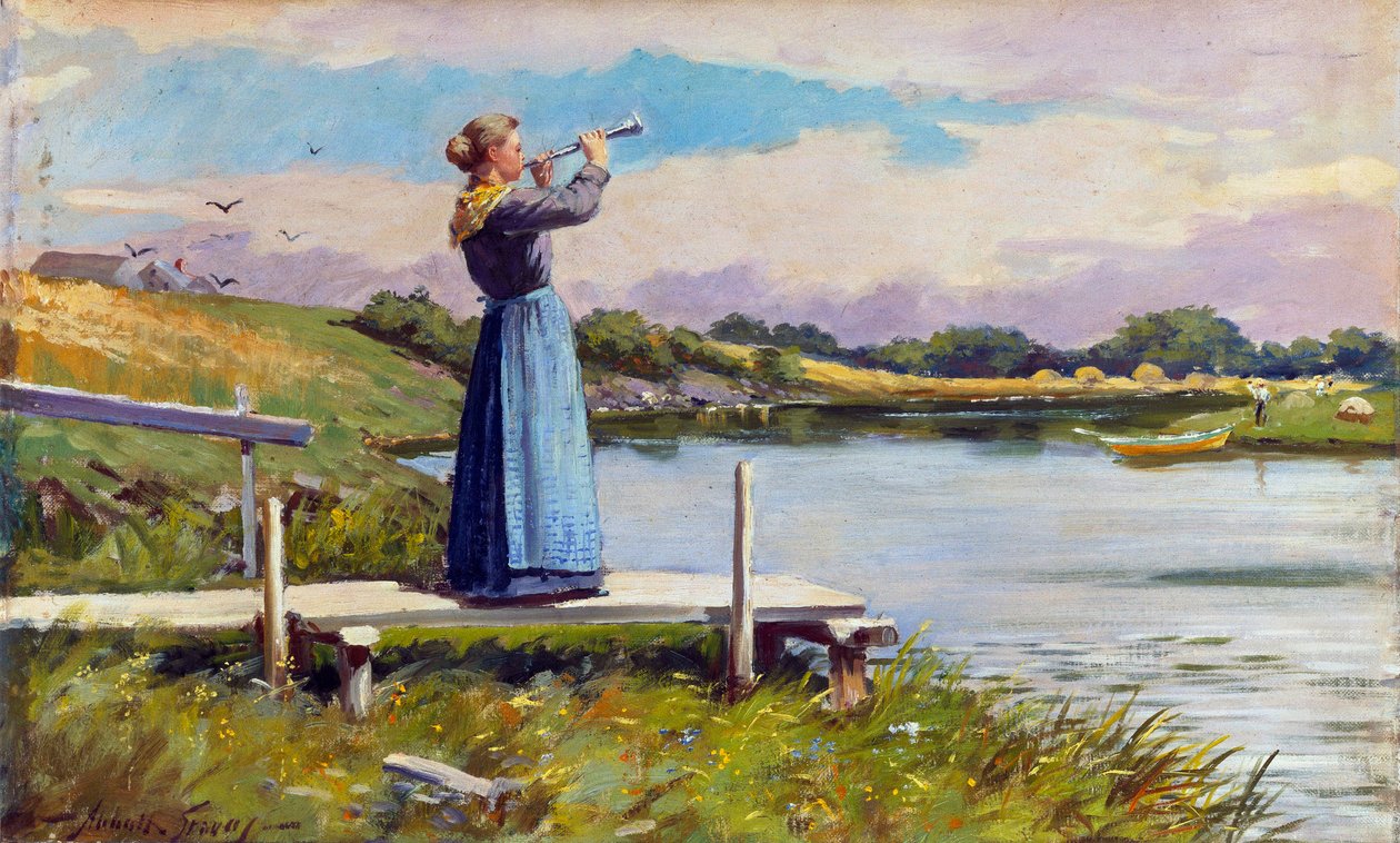 Abendessenhorn von Abbott Fuller Graves