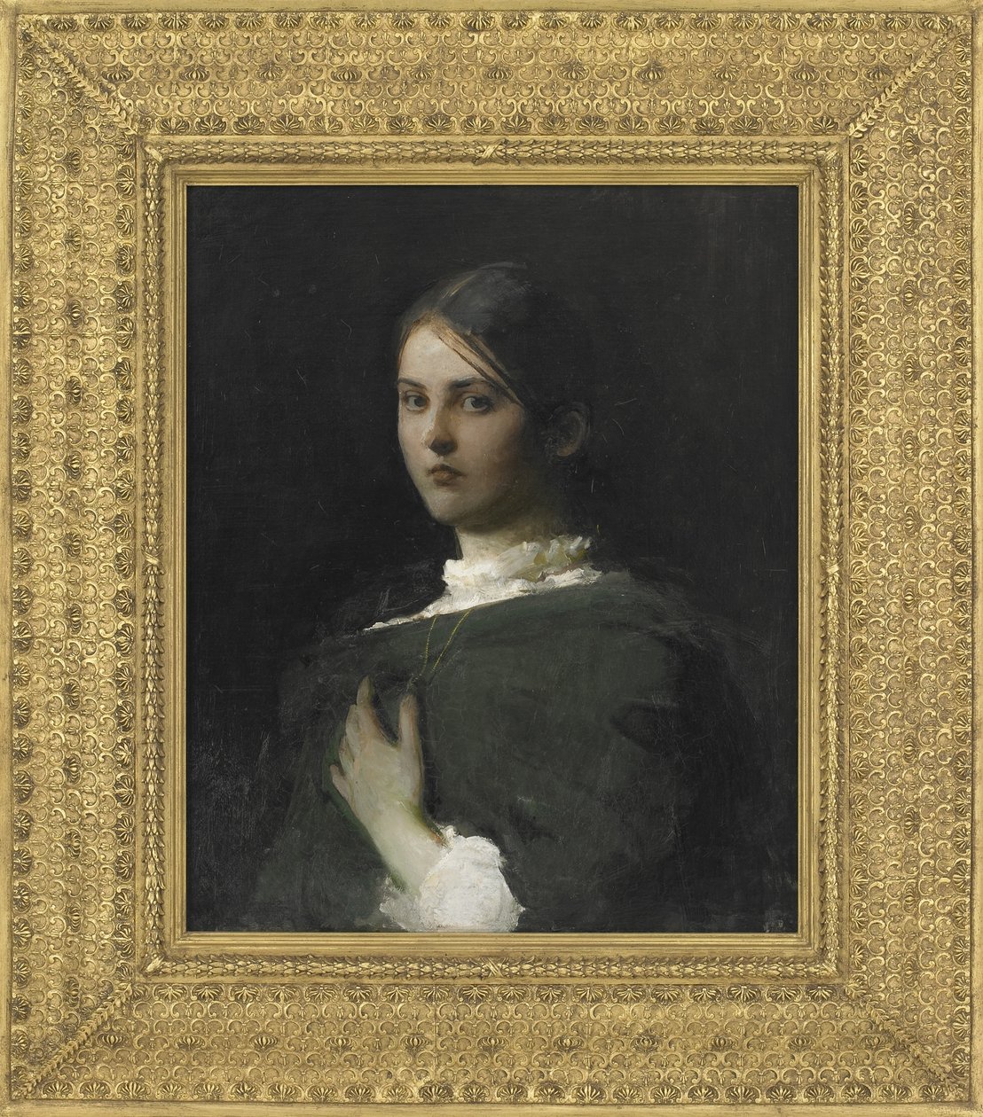 Porträt der ältesten Tochter des Künstlers, 1893-94 von Abbott Handerson Thayer