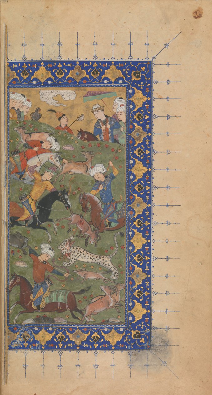 Divan Gesammelte Werke von Jami, ca. 1480 von 