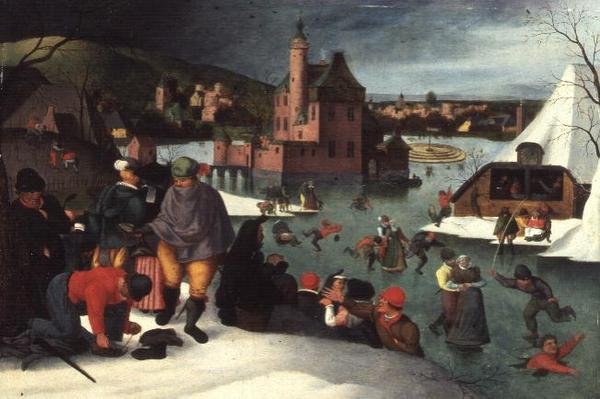 Winterlandschaft von Abel Grimmer or Grimer