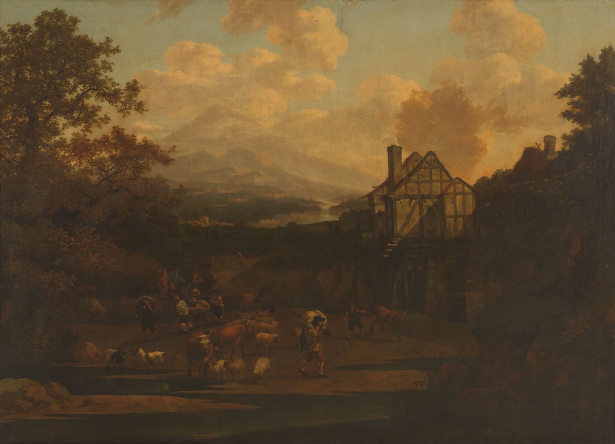 Plünderung von Abraham-Jansz Begeyn