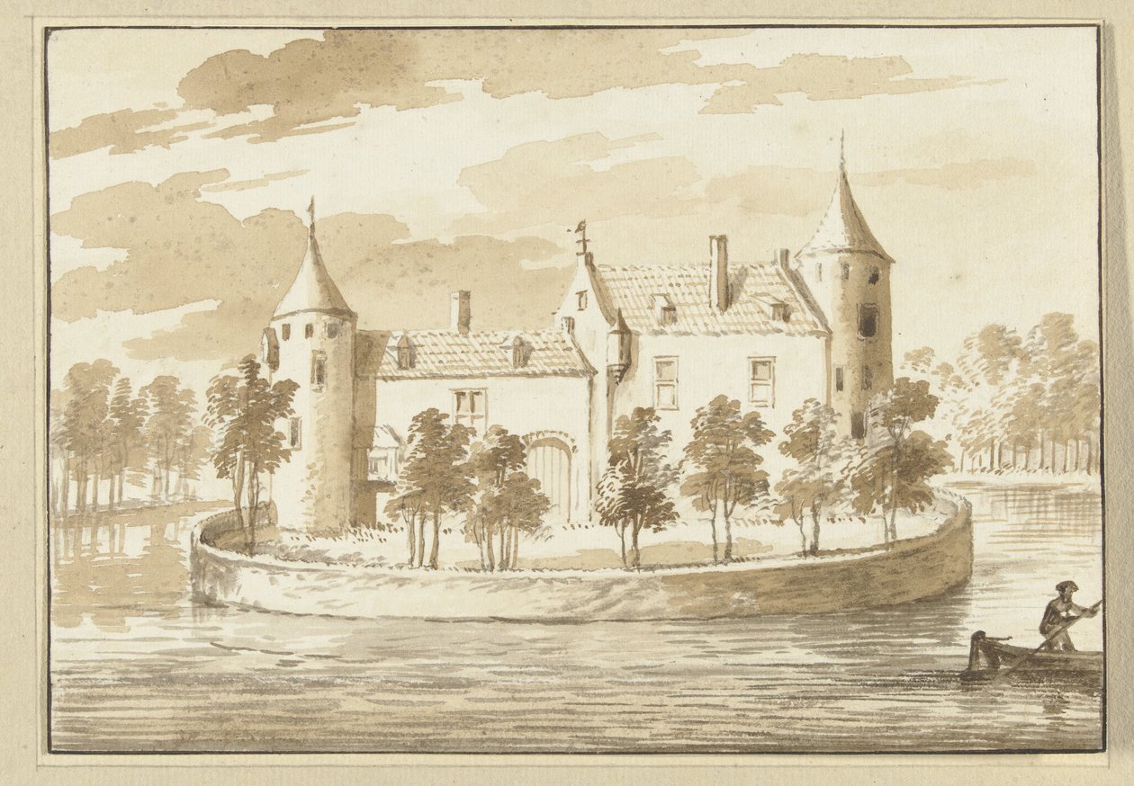 Haus in Baarsdorp auf Zuid-Beveland von Abraham Rademaker