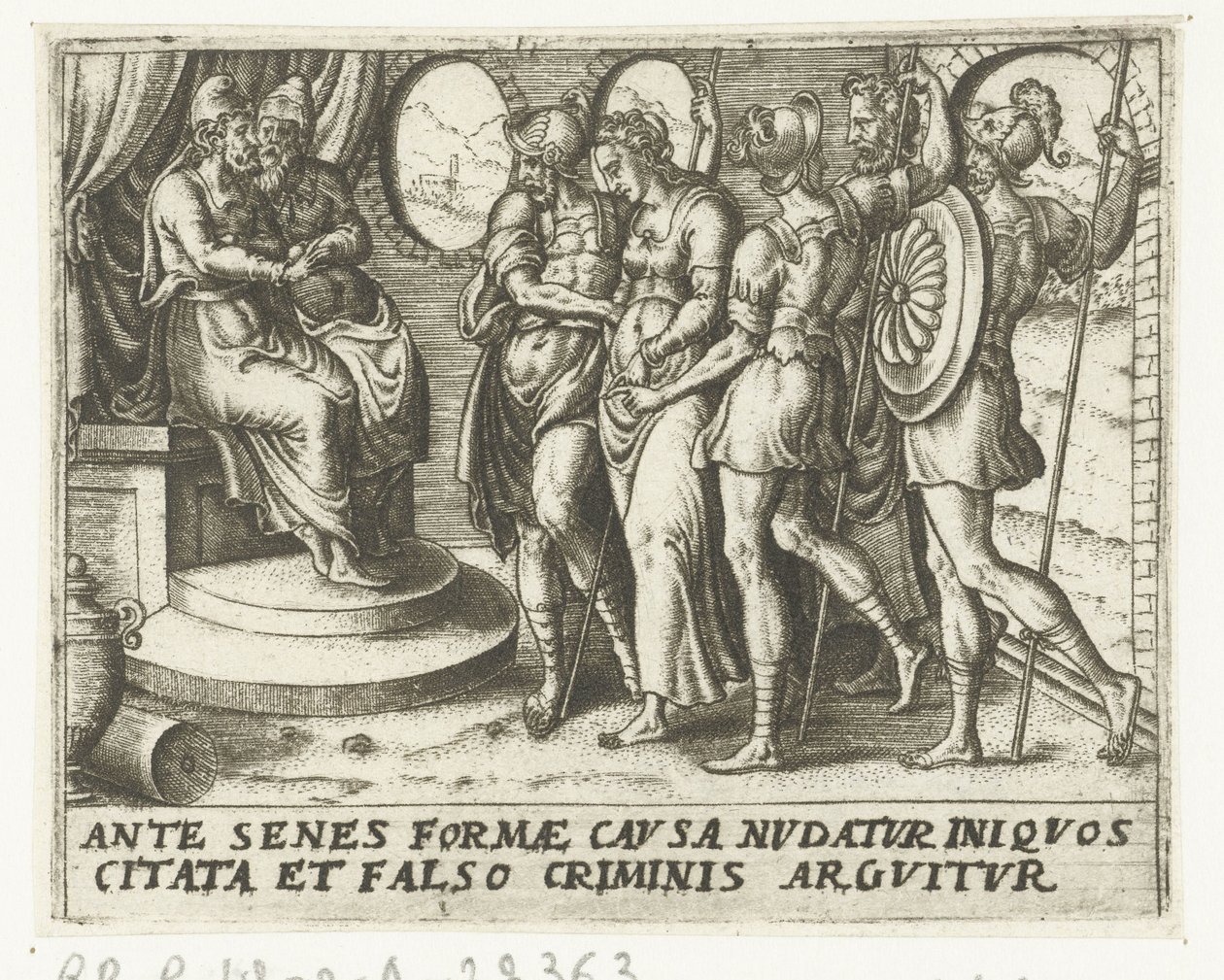 Susanna vor den Richtern von Abraham de Bruyn