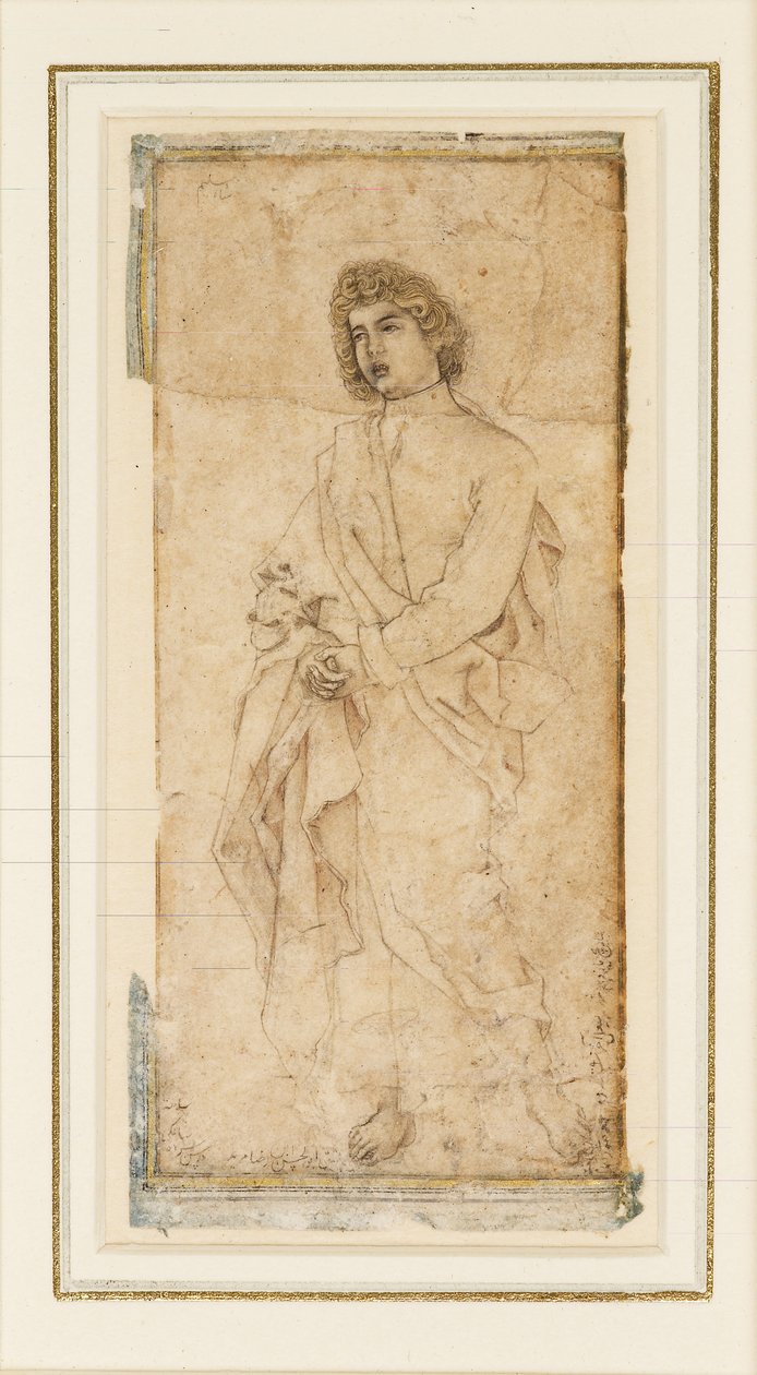 Heiliger Johannes der Evangelist von Abu al Hasan