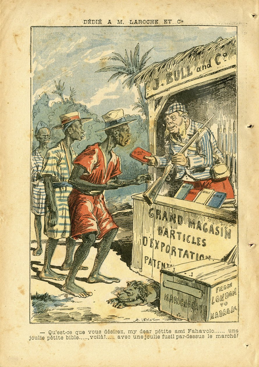 Illustration von Achille Lemot (1846-1909) in Le Pelerin von Achille Lemot