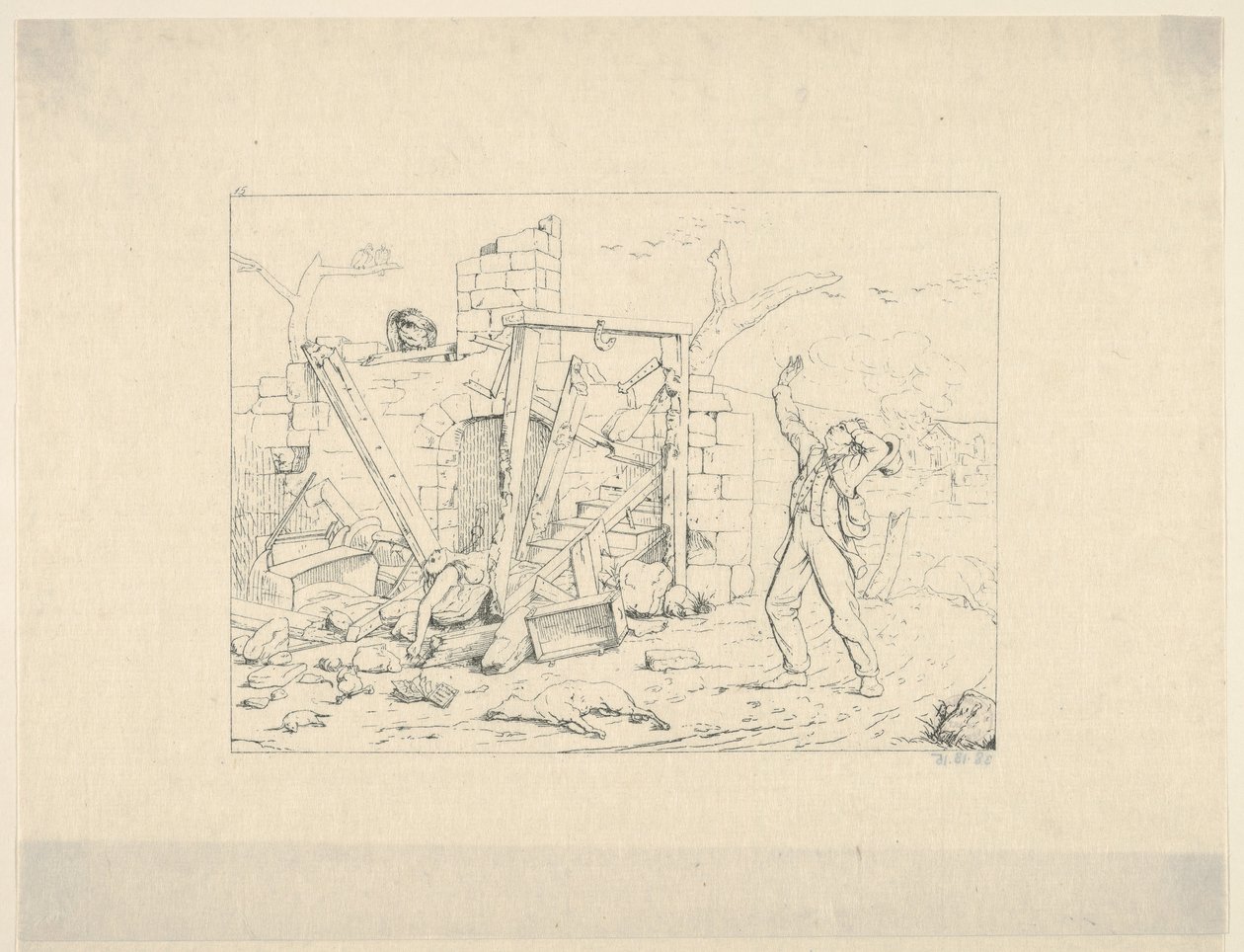 Spuren der Armeen aus Confederate War Etchings, 1861-63 von Adalbert John Volck