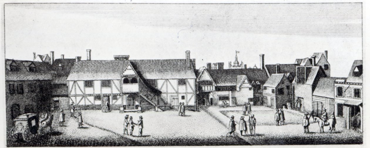 Südansicht des Arundel House in London, radiert von Wenceslaus Hollar, veröffentlicht 1792 von Adam Alexius Bierling