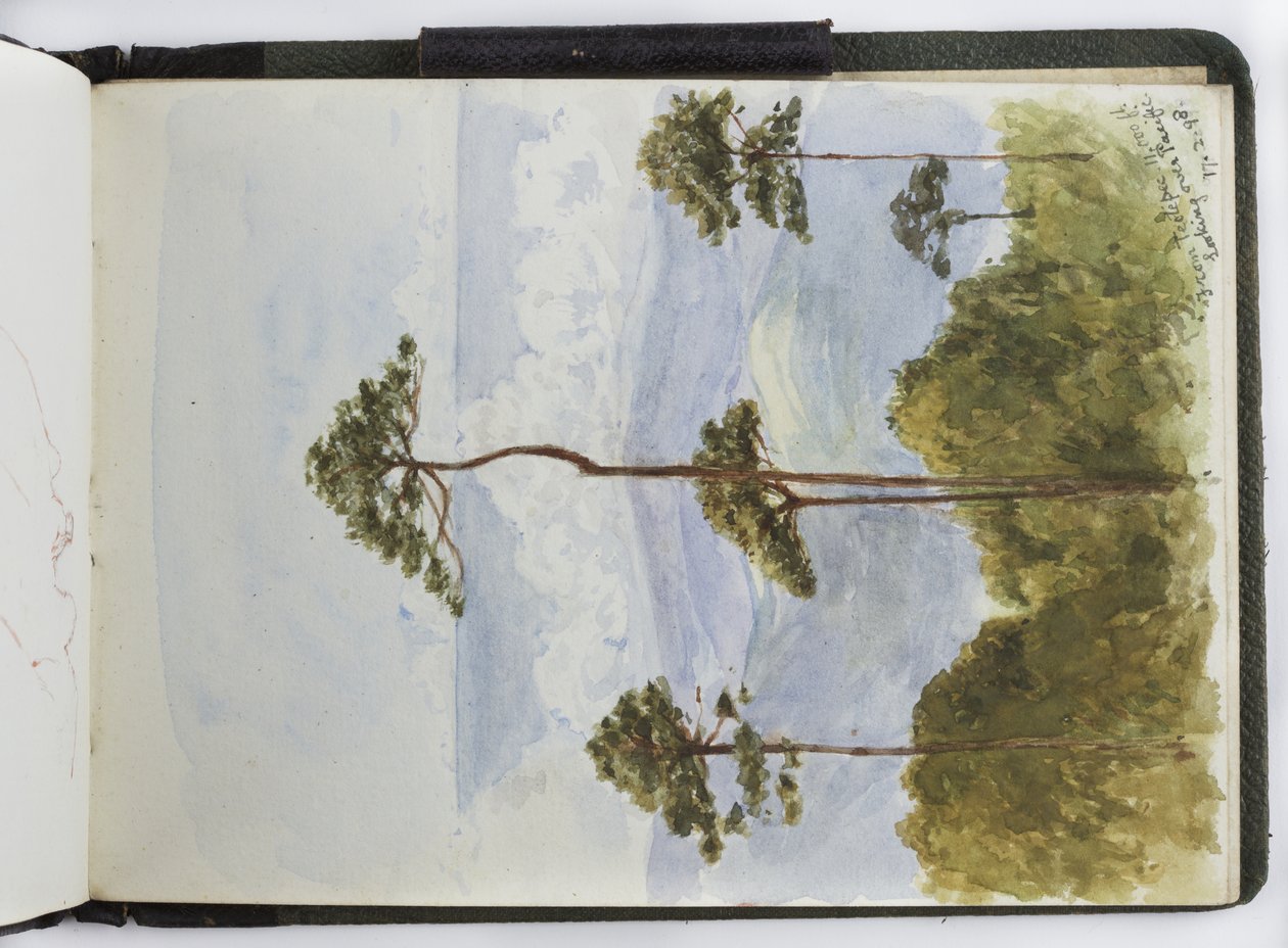 Skizzenbuch mit Aquarellen, Zeichnungen und Notizen, Mexiko, 1896-1898 von Adela Breton