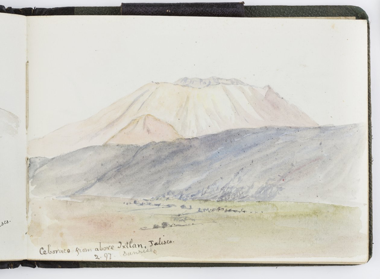 Skizzenbuch mit Aquarellen, Zeichnungen und Notizen, Mexiko, 1896-1898 von Adela Breton