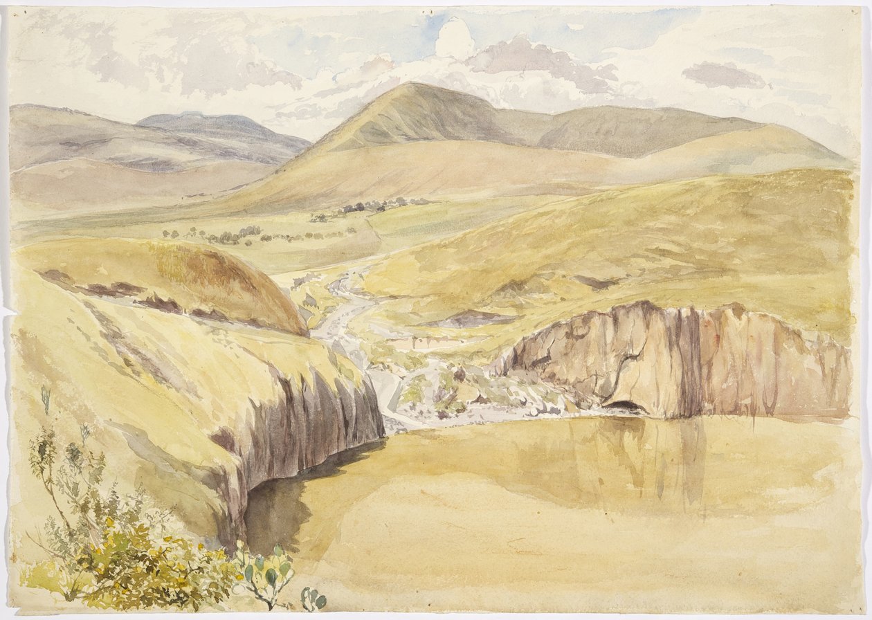 Die Alberea, nahe Santiago del Valle, Guanajuato, Mexiko von Adela Breton