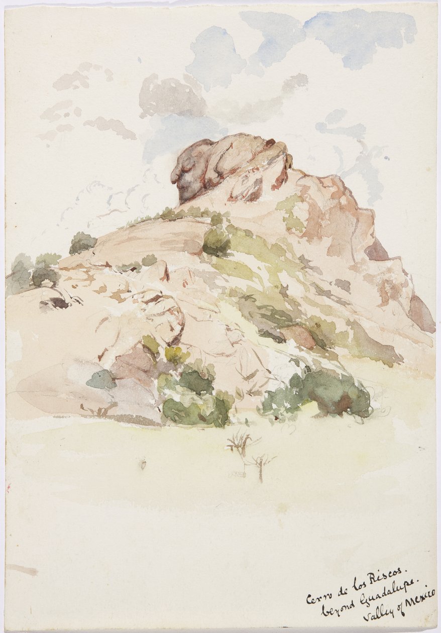 Ansicht - Cerro de los Riscos, jenseits von Guadalupe, Mexiko von Adela Breton