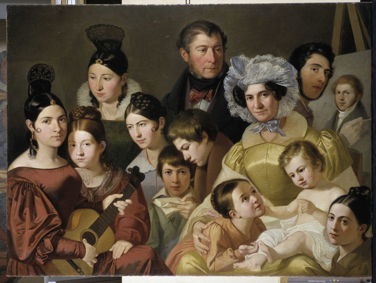 Die Familie Malatesta von Adeodato Malatesta or Malatesti