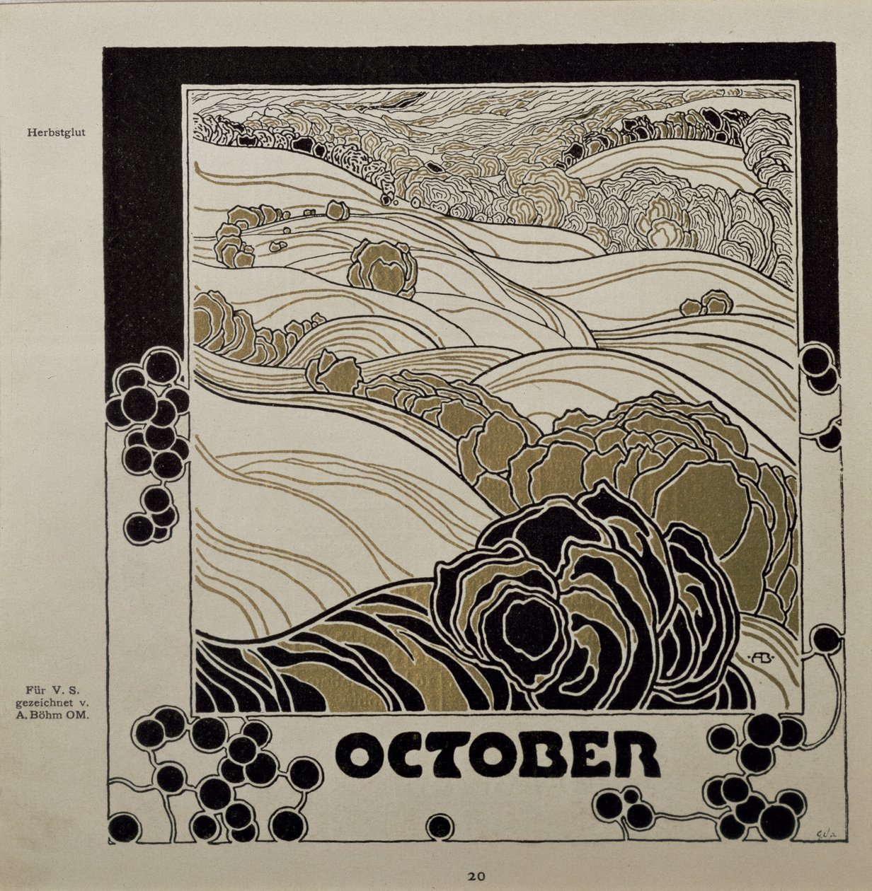 Oktober, 1901 von Adolf Bohm