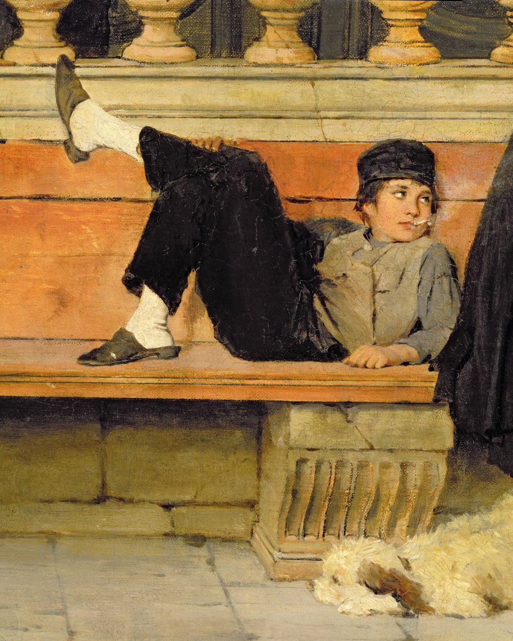 St. Markus, Venedig (Detail) von Adolf Echtler