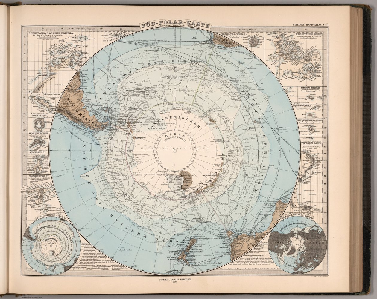 Handatlas über alle Teile der Erde und über das Weltgebäude (2761018) von Adolf Stieler