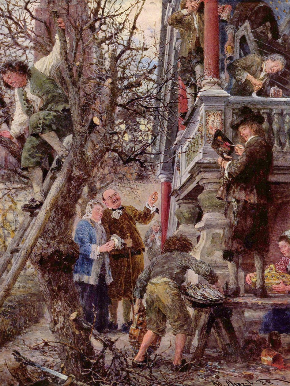 Beati Possidentes von Adolph Menzel
