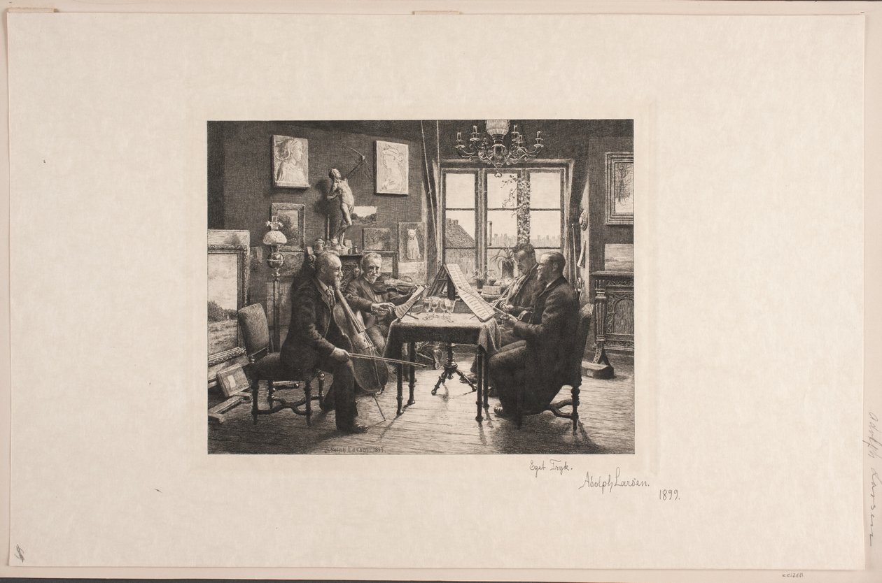 Das Quartett von Adolph Larsen