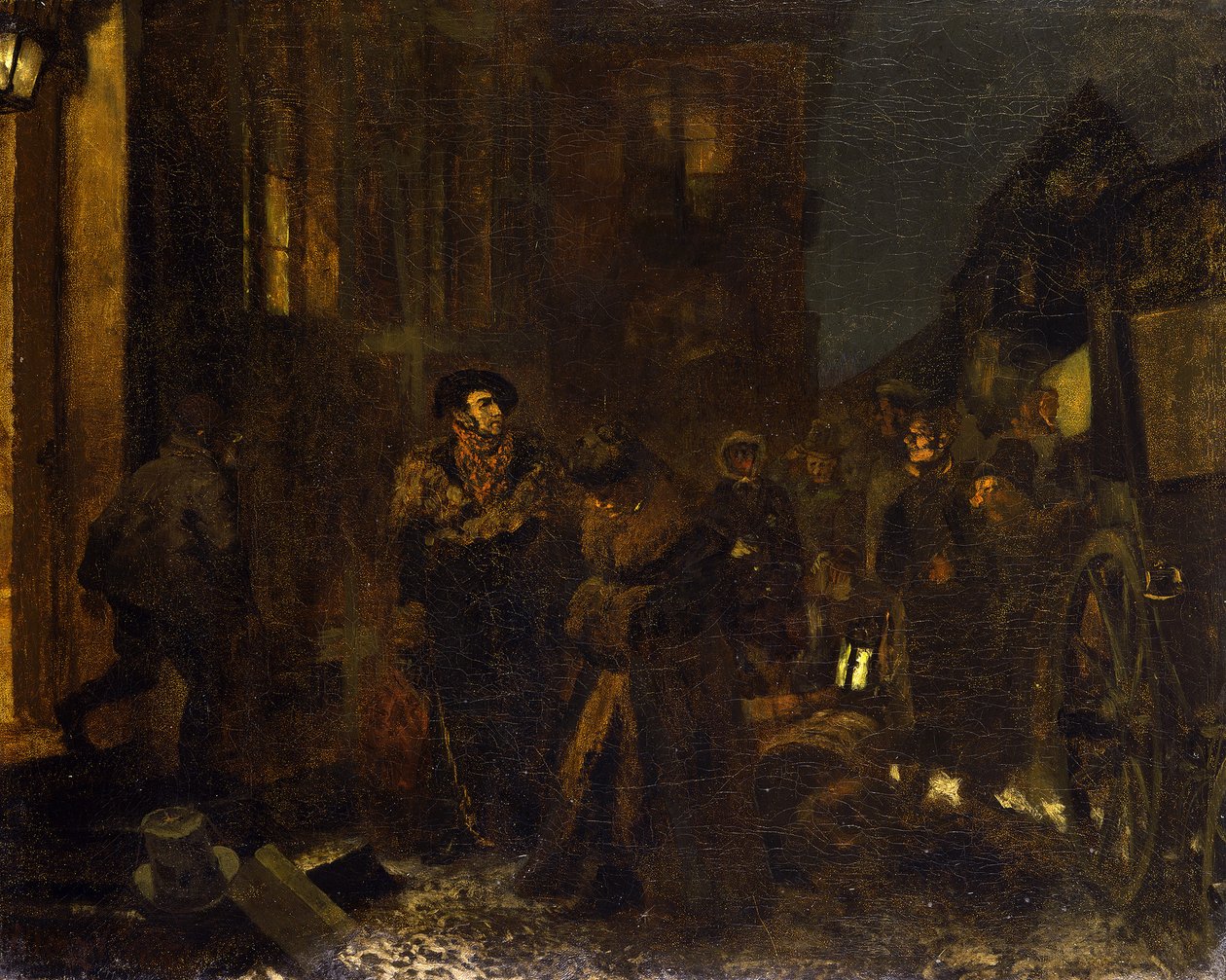 Einkehr auf der Reise von Adolph Menzel