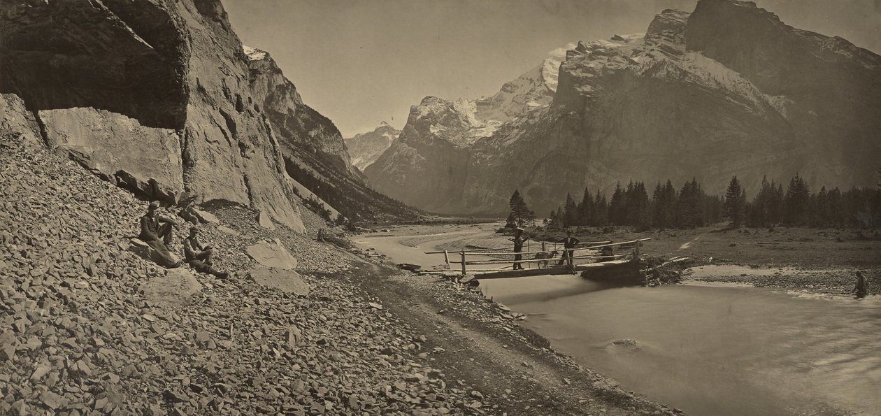 Alpenlandschaft von Adolphe Braun