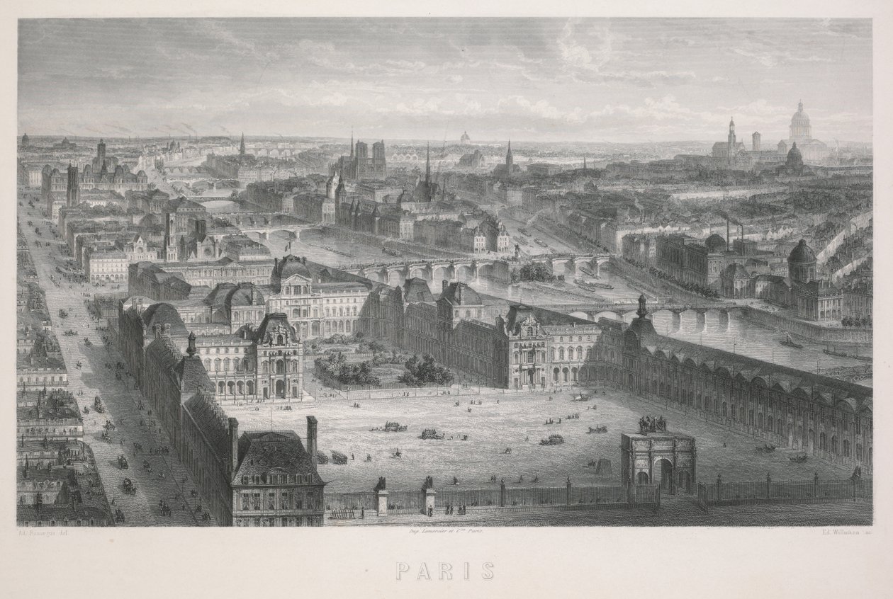 Paris von Adolphe Rouargue