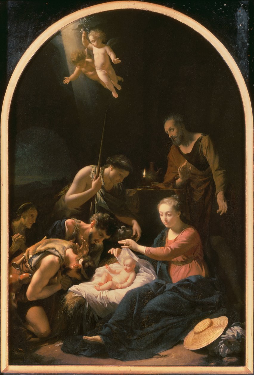 Anbetung der Hirten, 1703 von Adriaan van der Werff