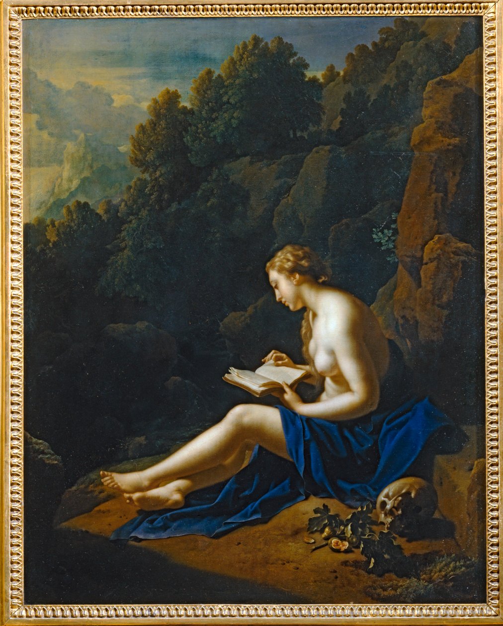 Die reuige Maria Magdalena, meditierend in der Einsamkeit von Adriaan van der Werff