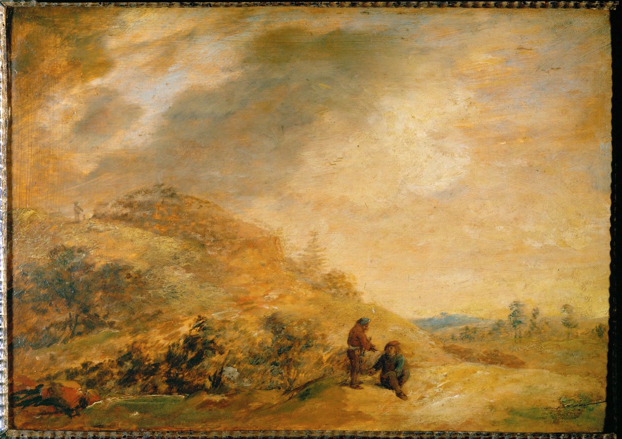 Landschaft in den Dünen von Adriaen Brouwer