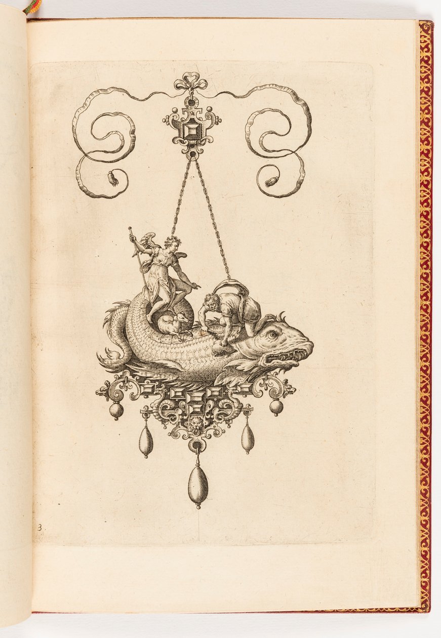 Tafel 3, aus Bullarum Inaurium etc. Archetypi Artificiosi Pars Altera von Adriaen Collaert