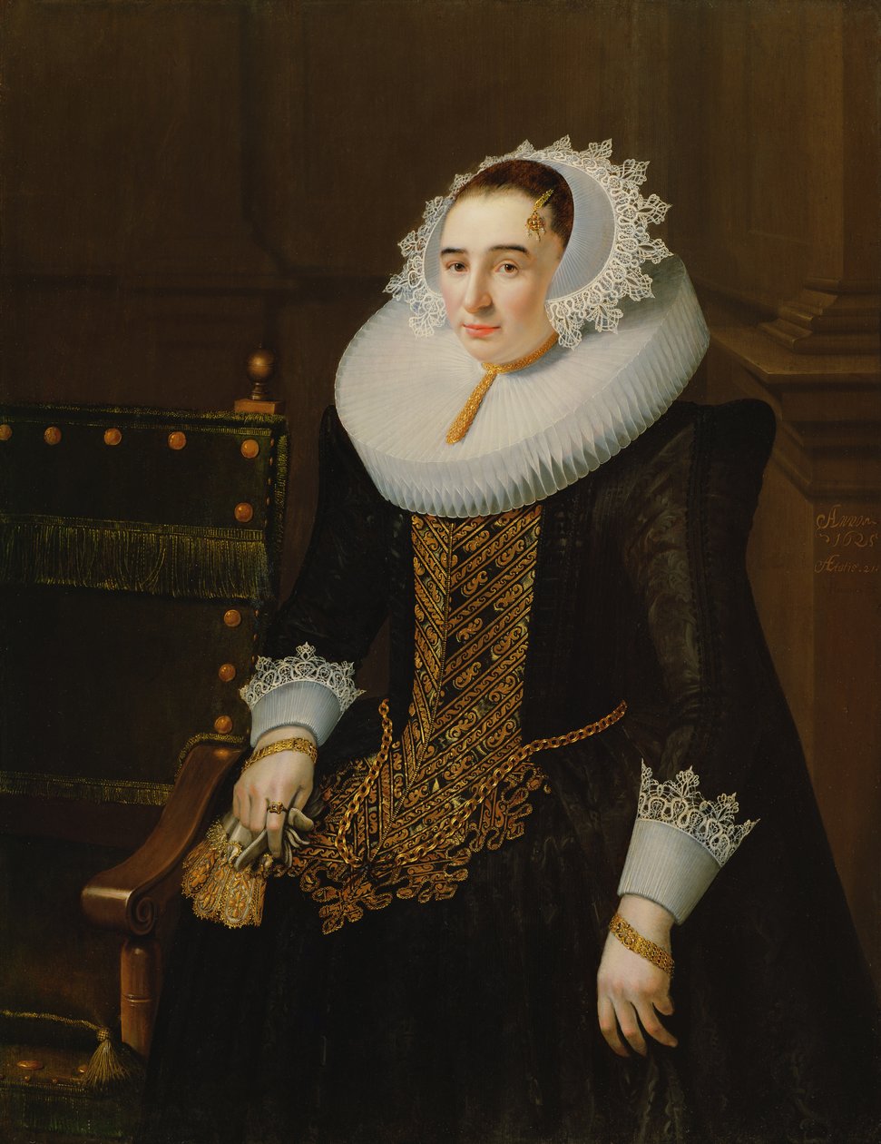 Porträt einer Dame, angeblich Prinzessin Sohns von Adriaen Hanneman