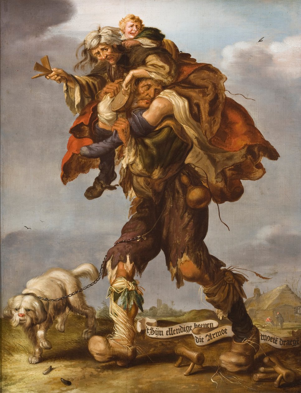 Allegorie der Armut, 1630er Jahre von Adriaen Pietersz van de Venne
