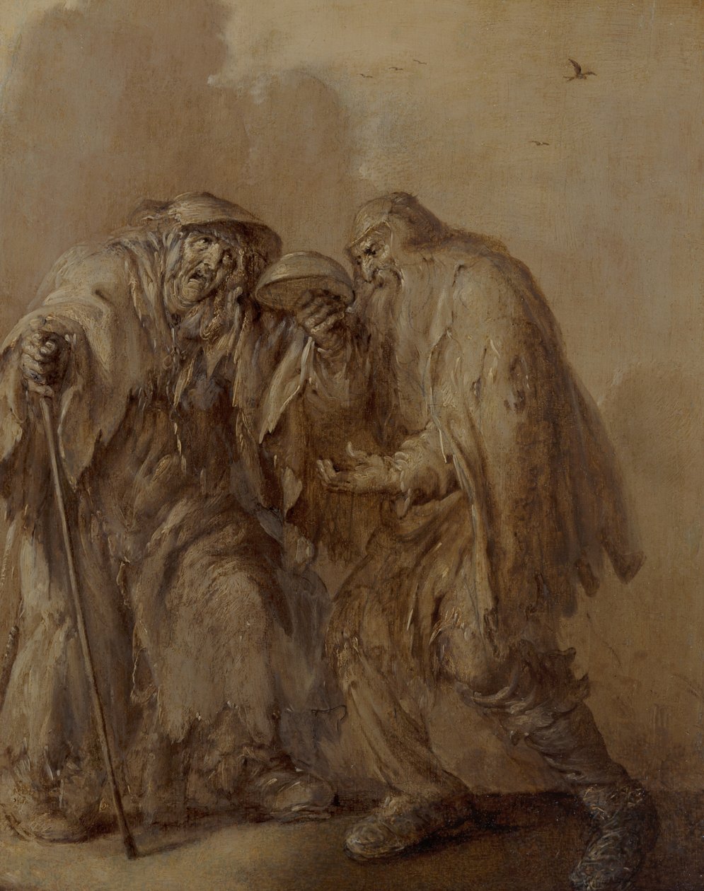 Die Bettler von Adriaen Pietersz. van de Venne