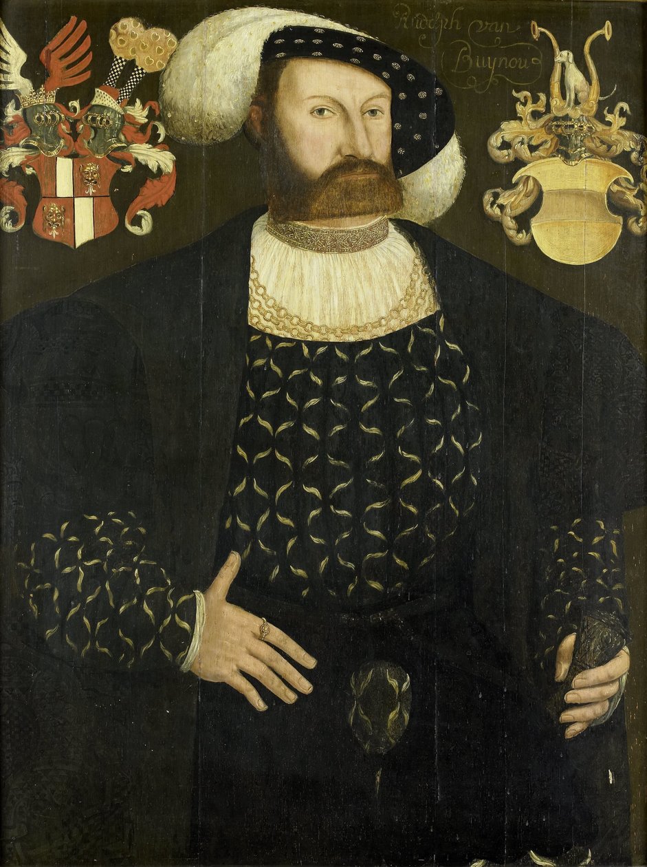 Vermutlich posthumes Porträt von Rudolph van Buynou (gest. 1542), Obervogt von Stavoren und 