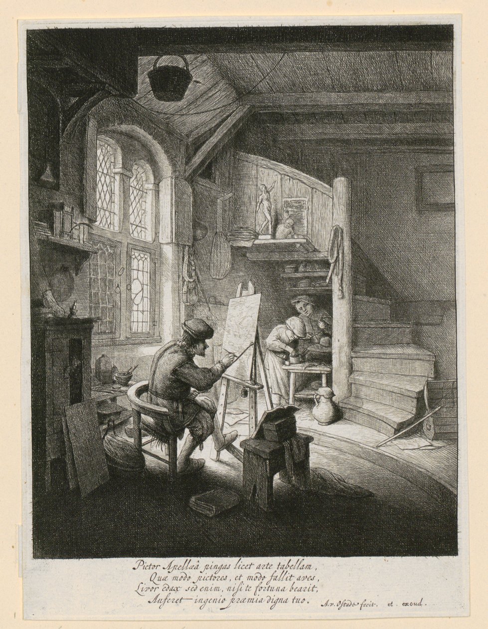 Maler von Adriaen van Ostade