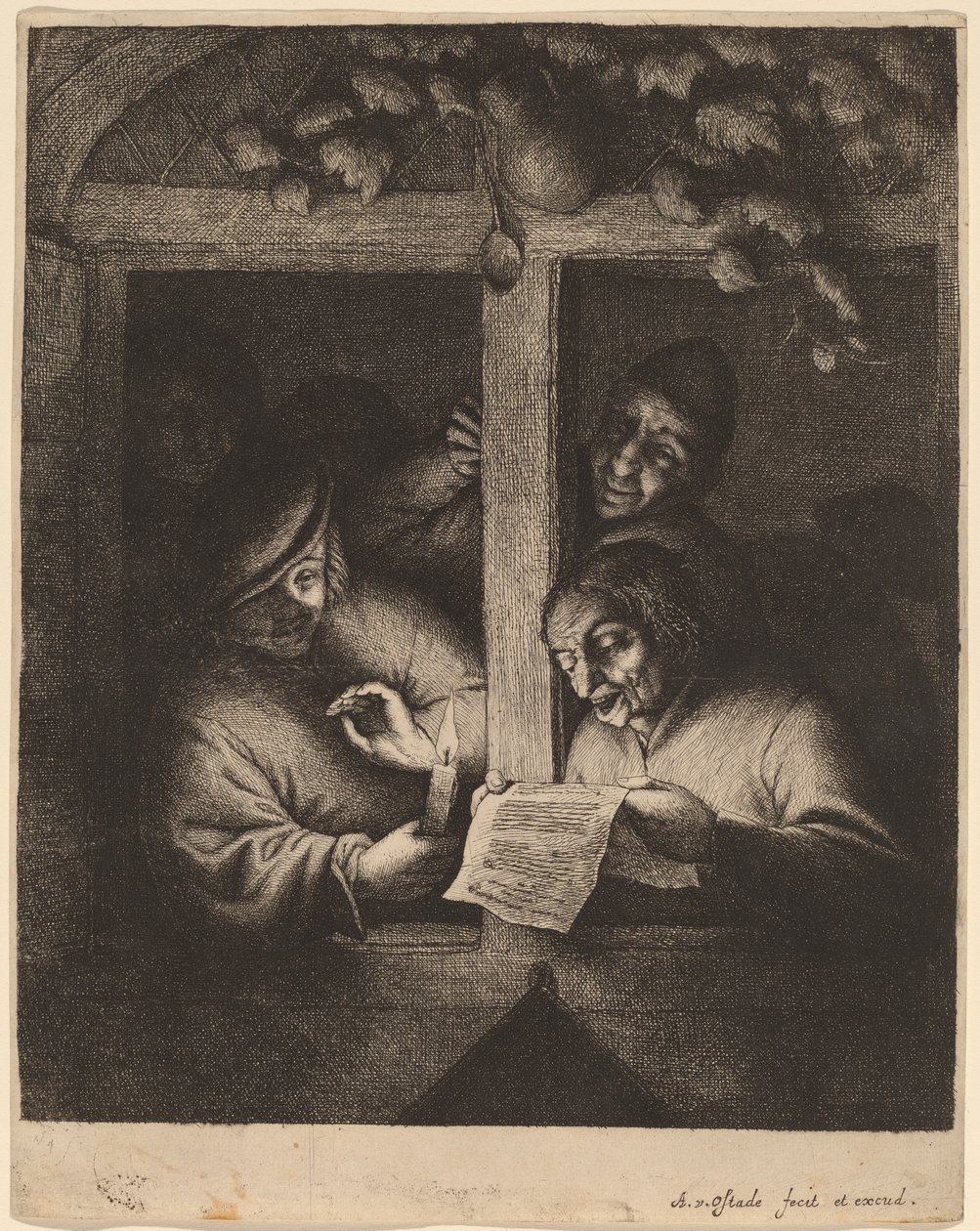 Die Sänger von Adriaen van Ostade