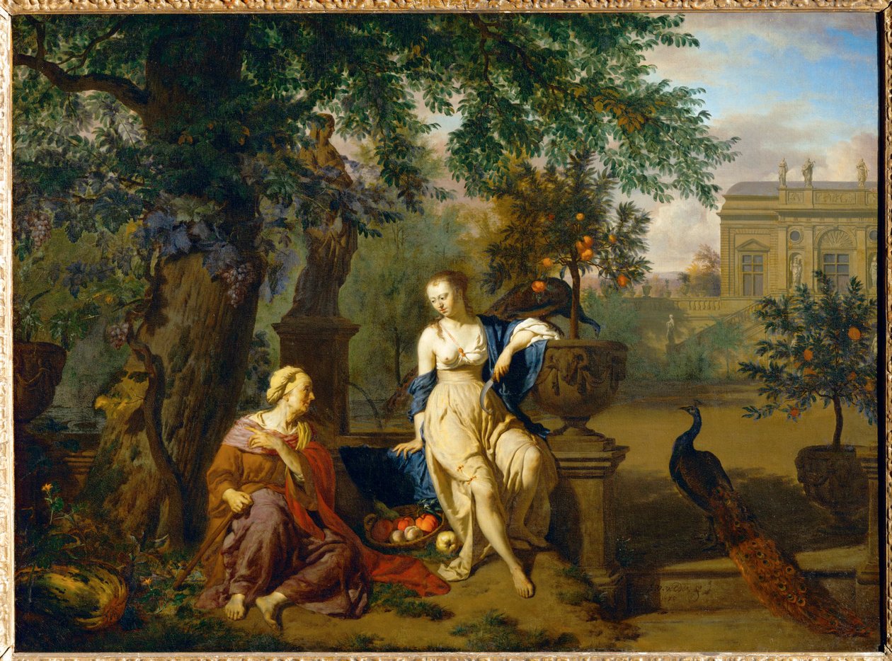Vertumnus und Pomona von Adriaen van de Velde