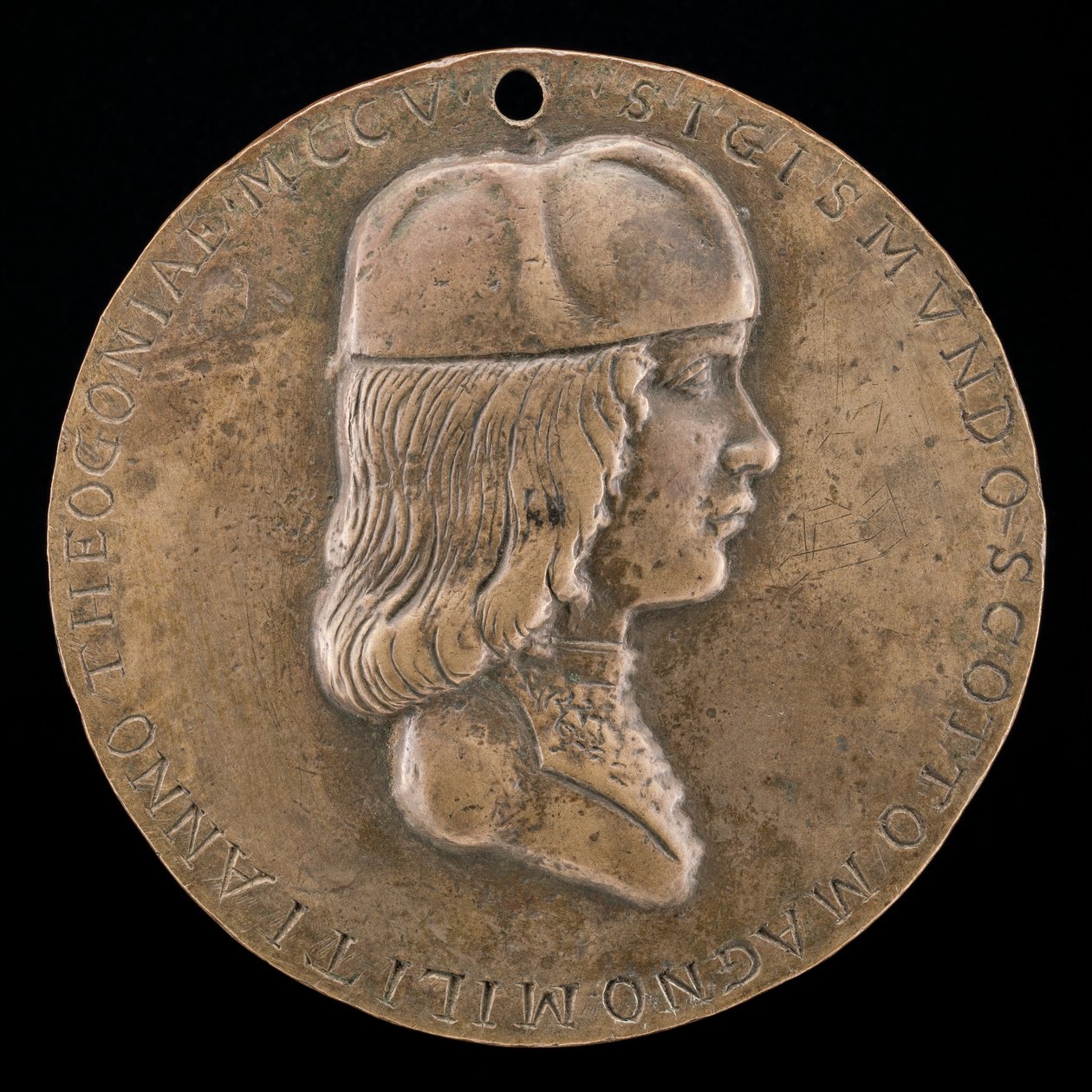 Porträt eines Jungen, wahrscheinlich 1488-1499 von Adriano Fiorentino