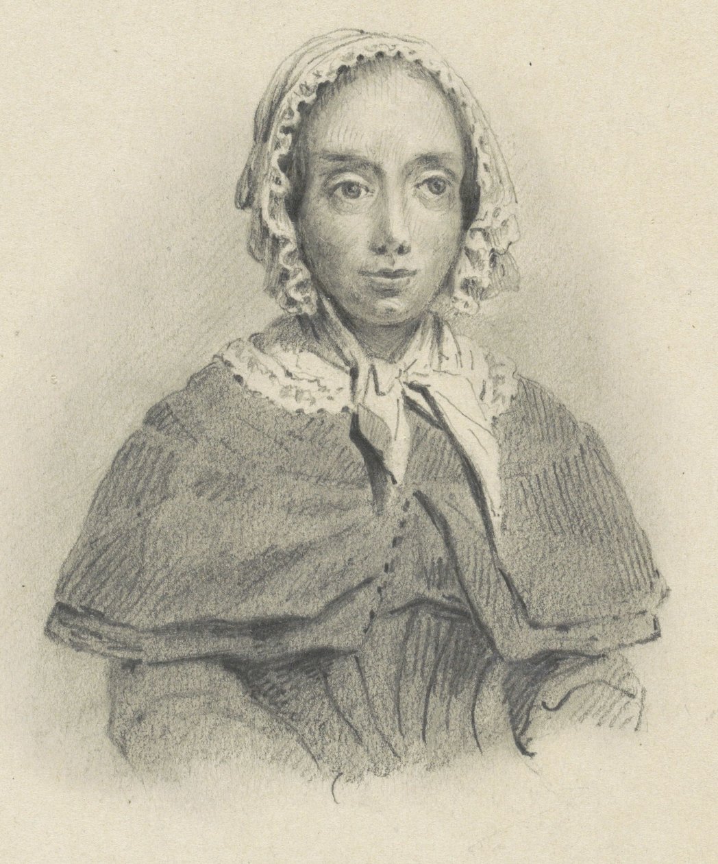 Porträt von Maria Geertruida de Goeje-Barbiers von Adrianus Johannes Ehnle