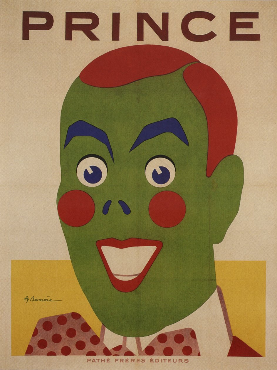 Prince, Plakat für Pathe Cinema (1912-1913) von Adrien Barrere