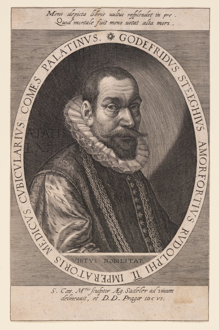 Godfried Steeghuis, Arzt & Kammerherr von Aegidius Sadeler II