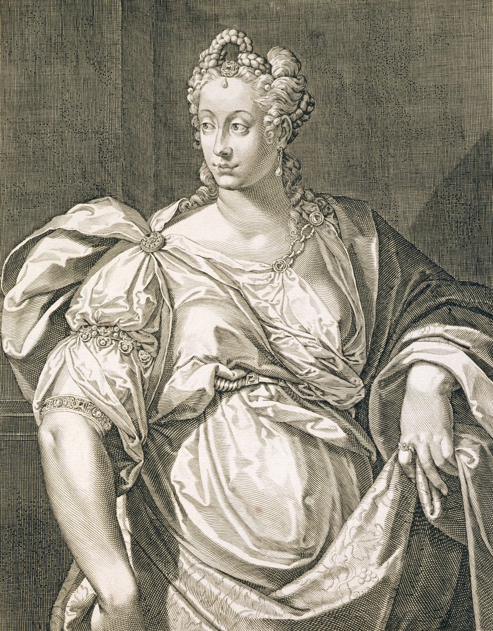 Livia Drusilla (ca. 55 v. Chr. - 29 n. Chr.) Ehefrau von Octavian von Aegidius Sadeler or Saedeler