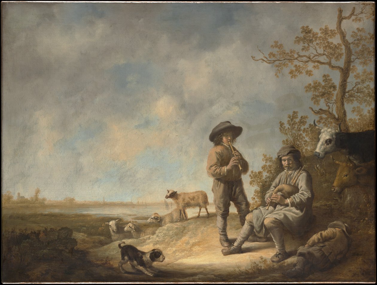 Pfeifende Schäfer von Aelbert Cuyp