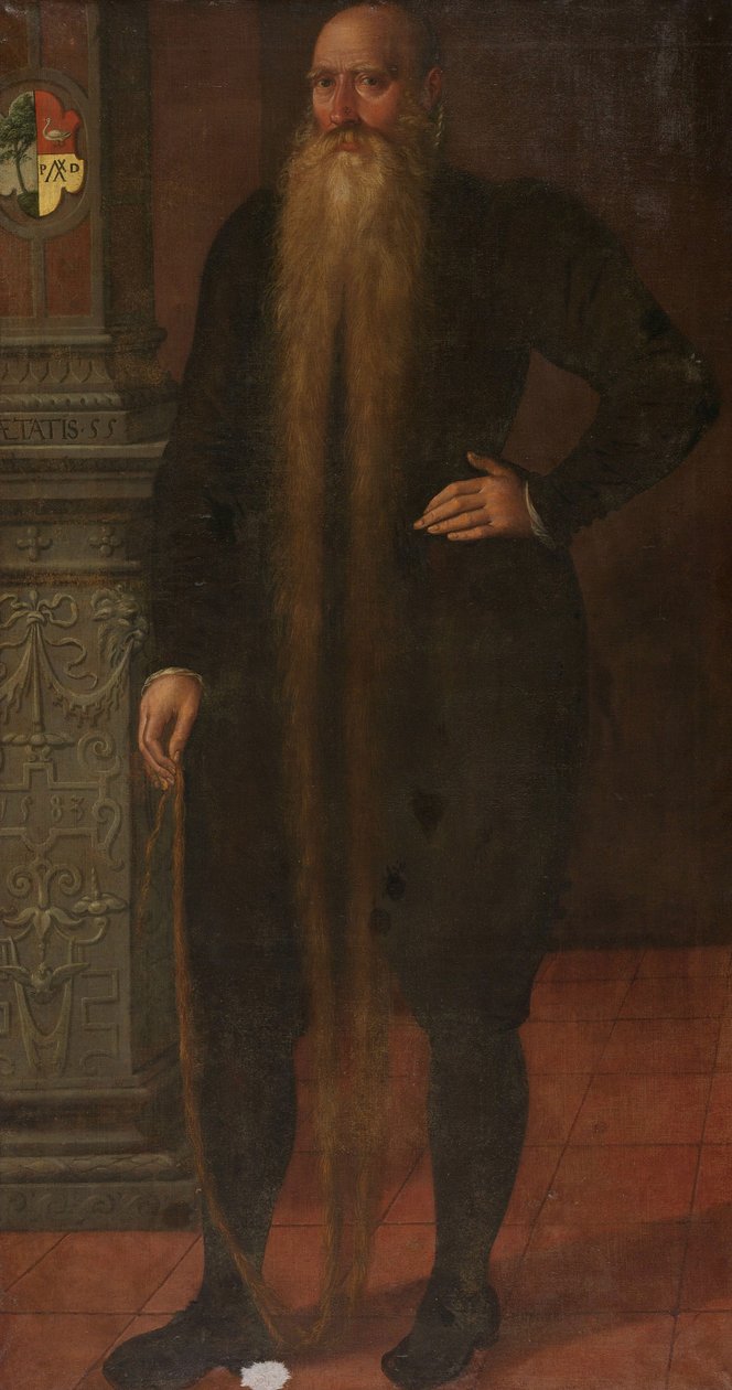 Porträt von Pieter Dircksz von Aert Pietersz.