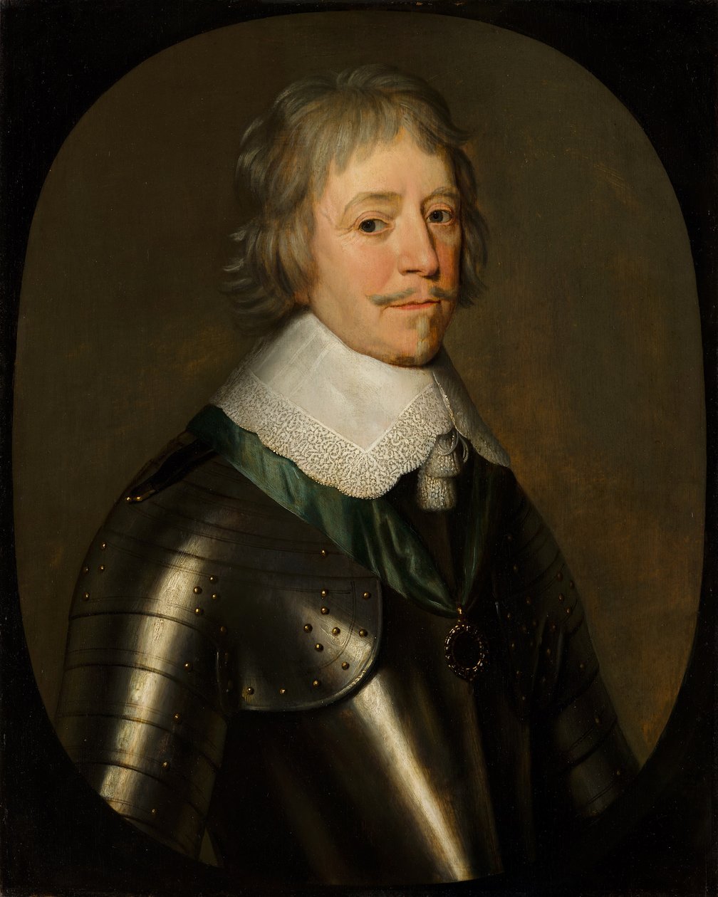 Porträt von Frederik Hendrik (1584-1647) von After Gerard van Honthorst