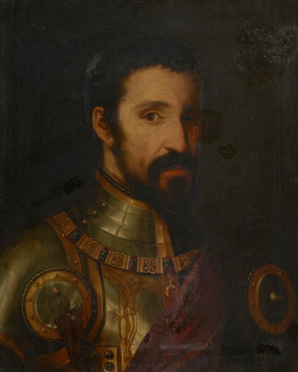 Don Fernando Alvarez de Toledo, Herzog von Alba (1507-1582) von after Titian