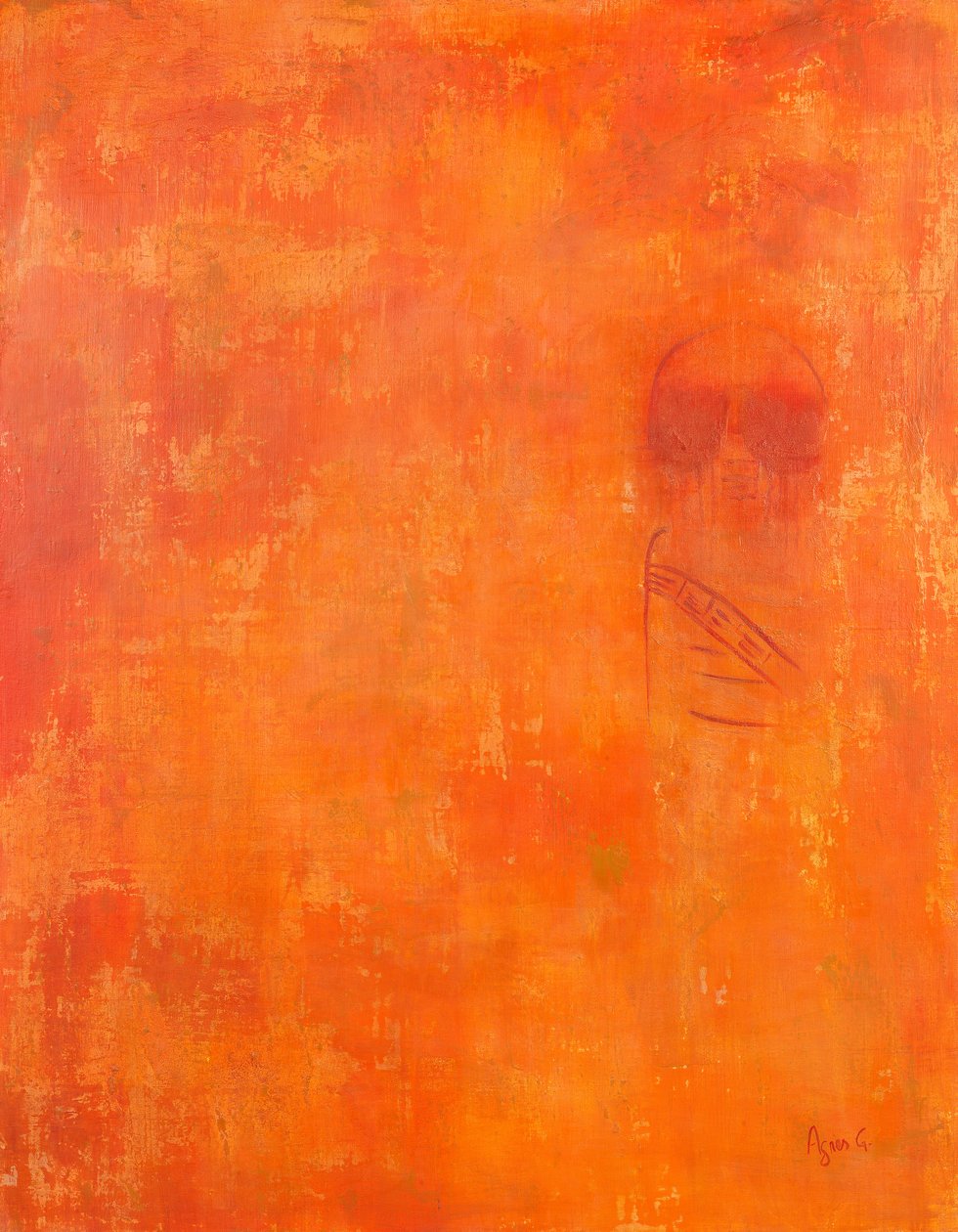 Totem, 2018 von Agnes Girardon
