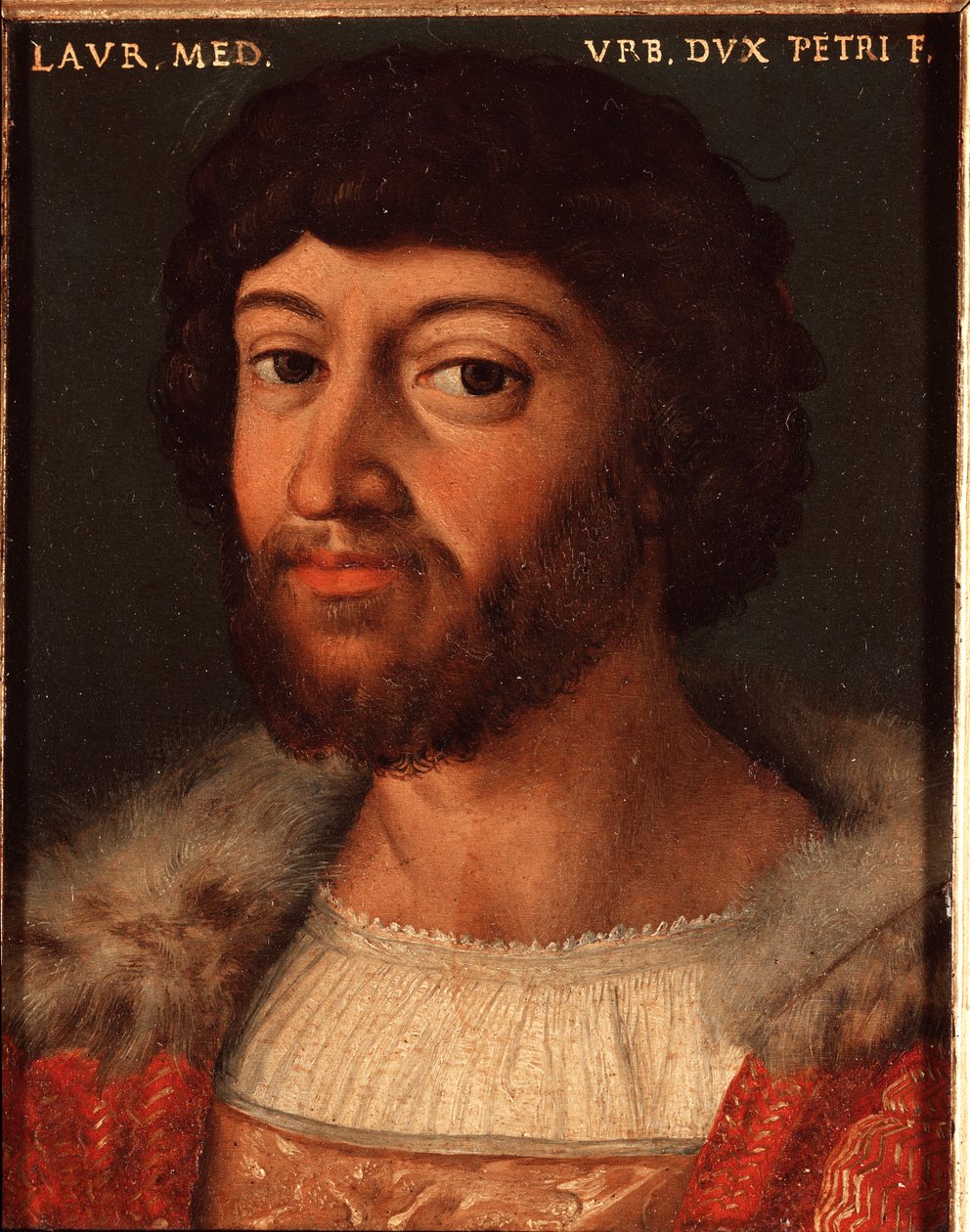 Porträt von Laurent II. von Medici (Lorenzo di Piero de